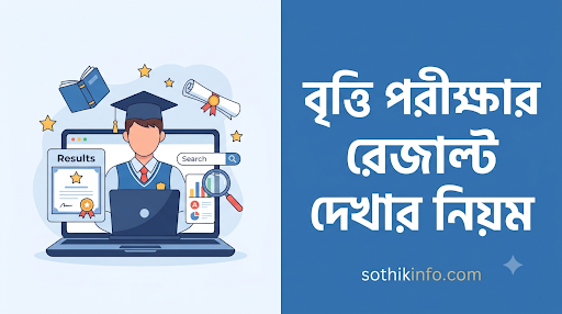 প্রাথমিক বৃত্তি পরীক্ষার রেজাল্ট ২০২৬ দেখার নিয়ম