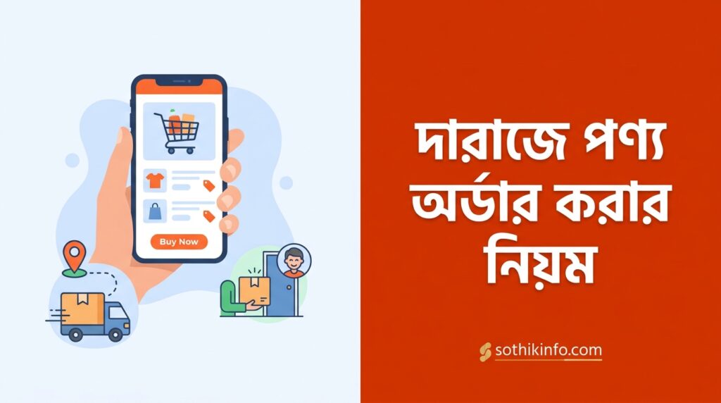 দারাজে অর্ডার করার নিয়ম