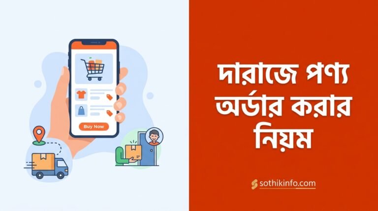 দারাজে অর্ডার করার নিয়ম